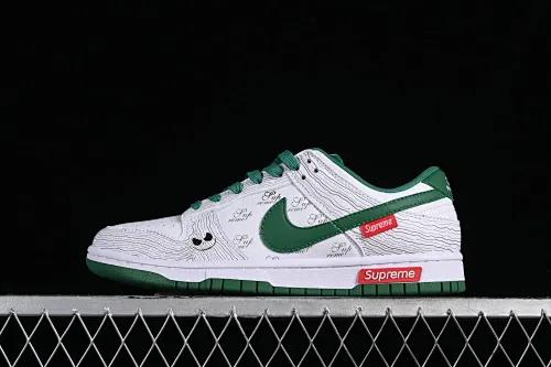 All categories Nk SB Dunk Series Nk SB Dunk Low High-end customized low-top sneakers Supreme x Nk Dunk Low joint-Green Ghost Face SB low-top casual sneakers XD6188-033